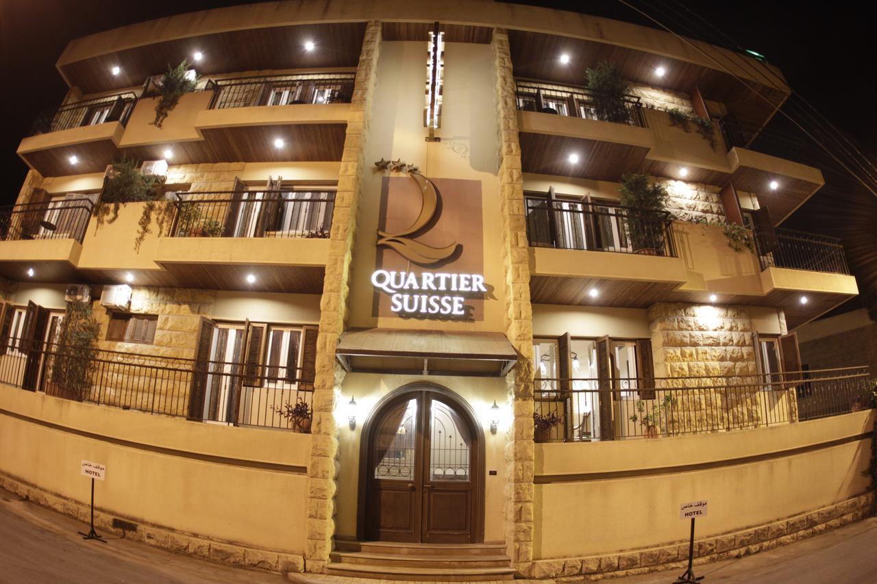 Quartier Suisse Hotel Brummana Exterior photo